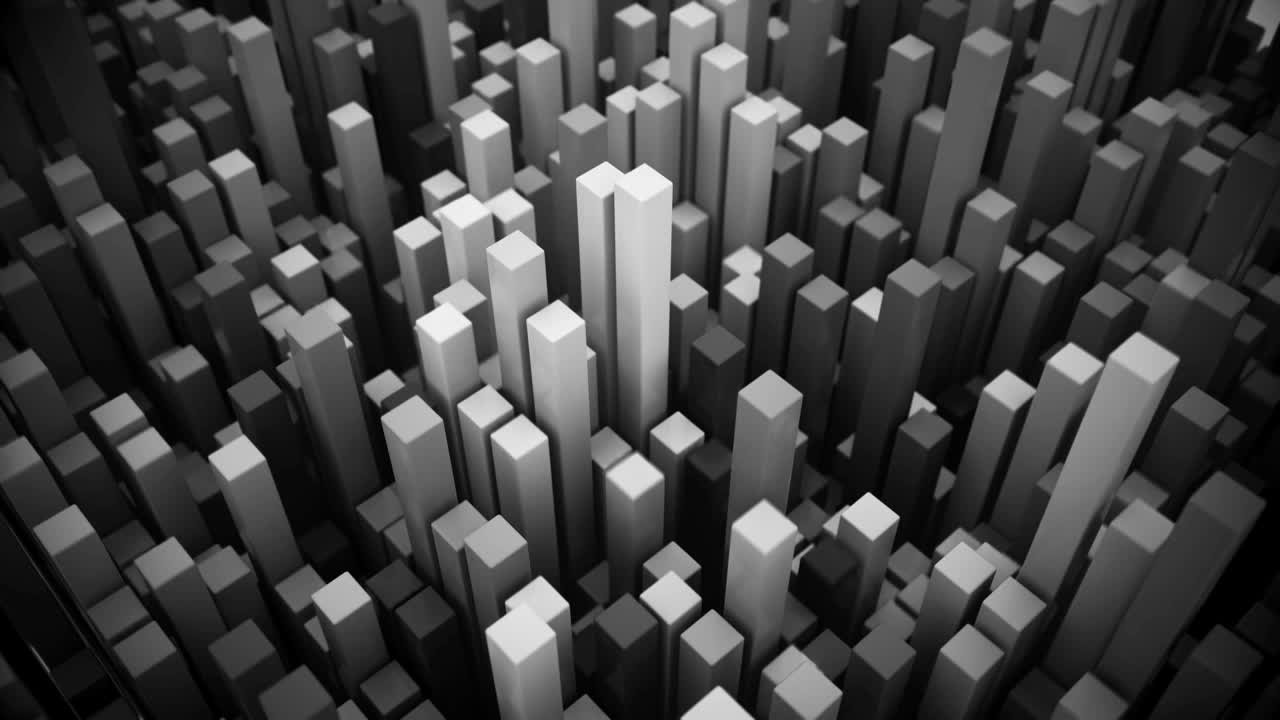 4K Unique Cubic Background.