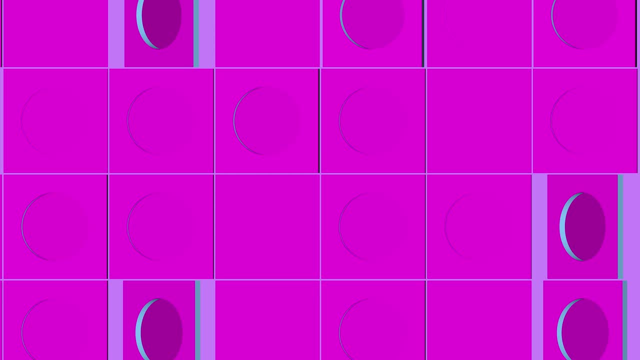 animación abstracta, fondo de la rotación dinámica de los elementos. representación 3d