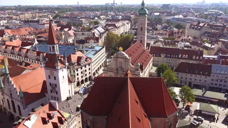 High-Angle-Classic-Aufnahme-Von-Nachbarschaften-In-München-Deutschland