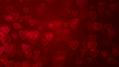 pink hearts valentines background