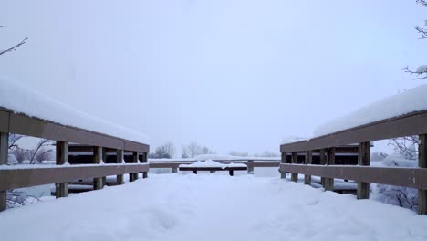 Snow-falling-against-a-background-of-deck