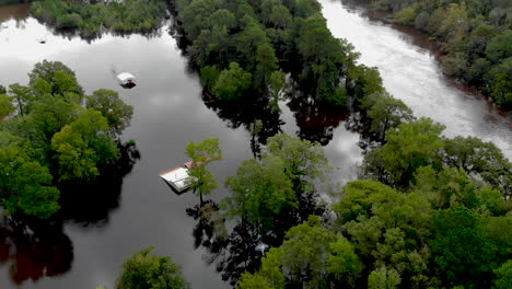 river flooding footage from hurricane florence