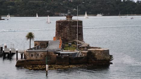 fort denison part of the sydney harbour national park, pinchgut island,sydney, australia