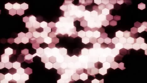fondo de patrón hexagonal abstracto
