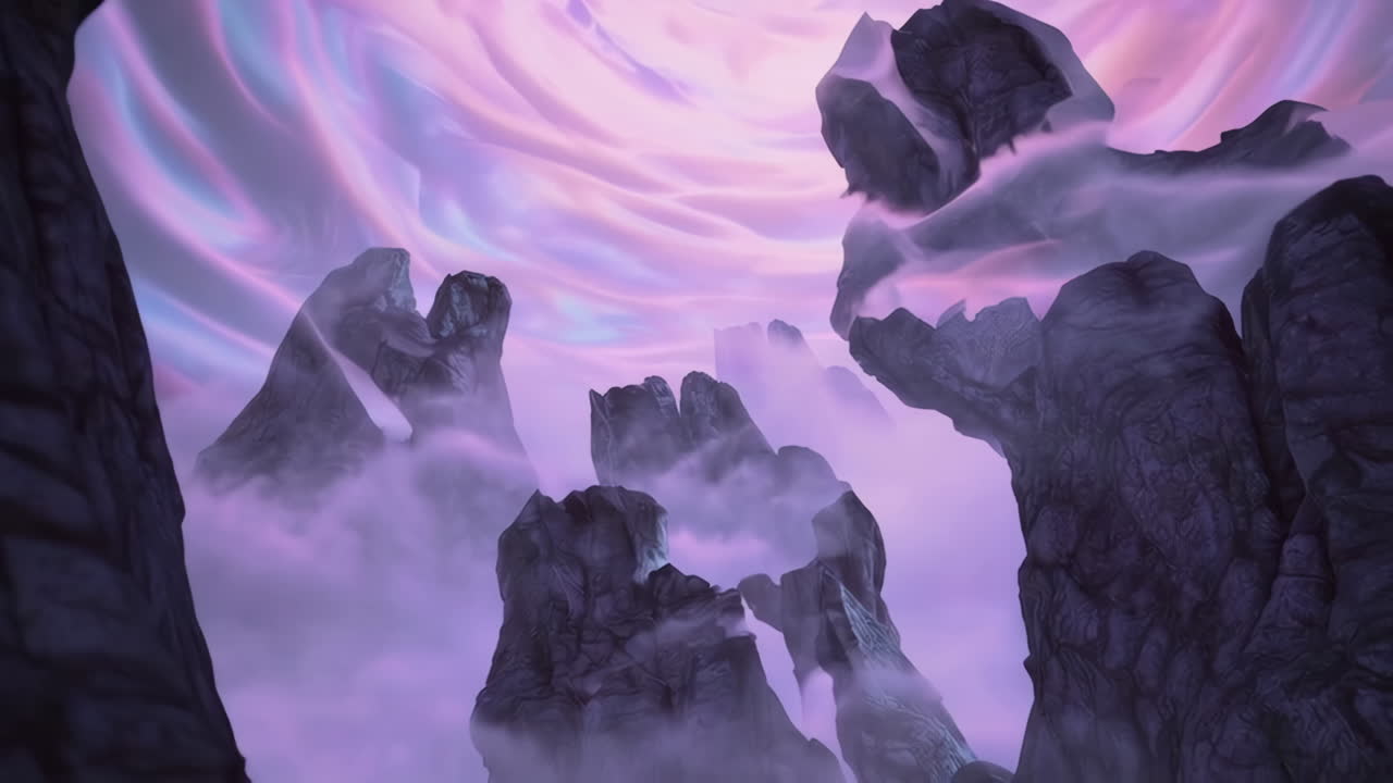 Mystical Vortex Mountainscape