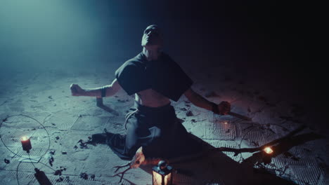 dark ritual ceremony