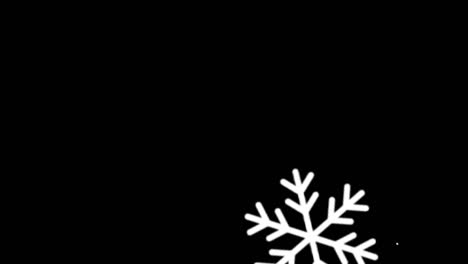 snow crystal transition animation