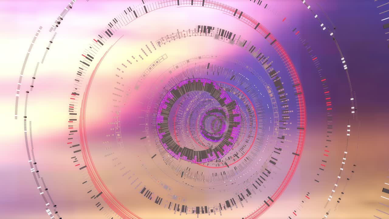 fondo abstracto colorido con una espiral