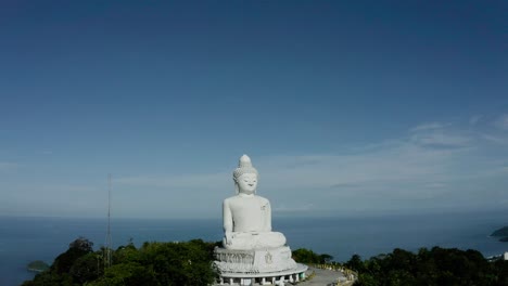 buddha statue at phuket high quality 4k shot