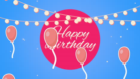 Animated-closeup-Happy-Birthday-text-with-balloons-on-holiday-background