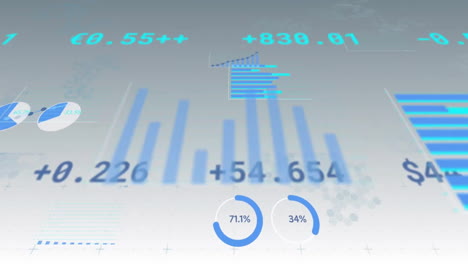 animation of green arrows processing over grey background