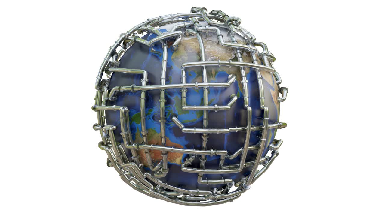 지구에서 광산의 개념. 끊임없는