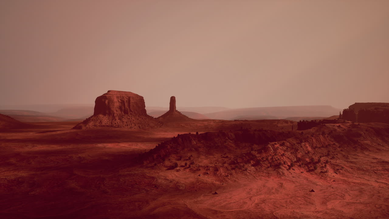 красный пустынный каньон