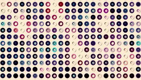 colorful abstract circles pattern