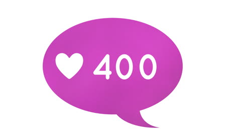 aumento del número de corazones 4k
