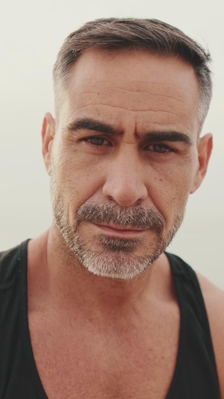 retrato de un hombre maduro