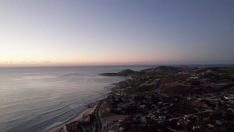 Sunrise-over-Los-Cabos,-Mexico