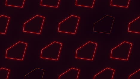 Red-neon-diamond-pattern-on-black-gradient