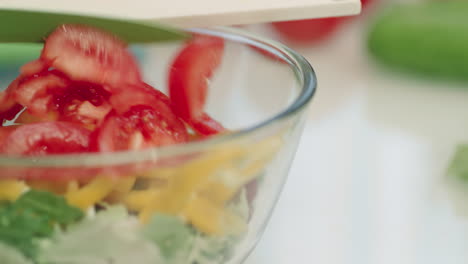 Fresh-vegetable-salad-in-transparent-bowl.-Closeup-hands-preparing-salad