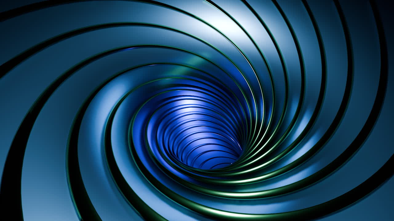 túnel espiral abstracto