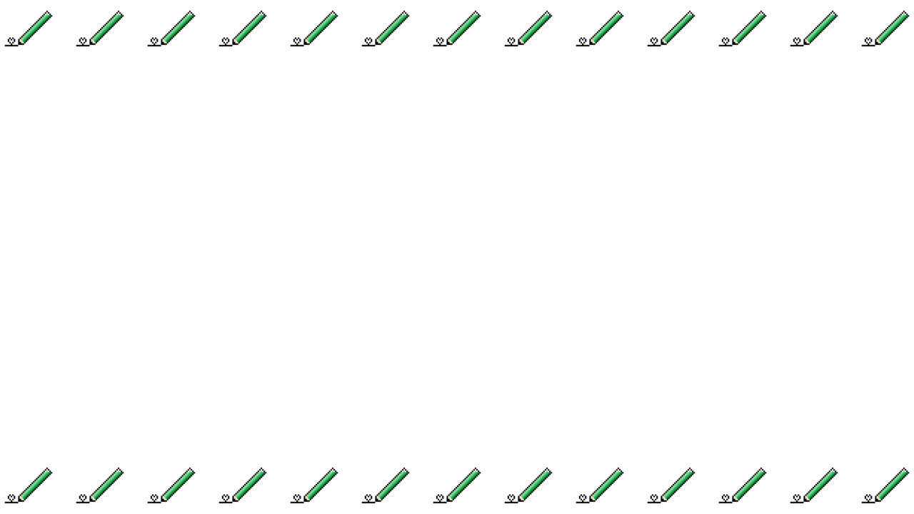 Pixel Art Pencil Frame Animated Overlay 1080p Transparent 30 fps (5).mov
