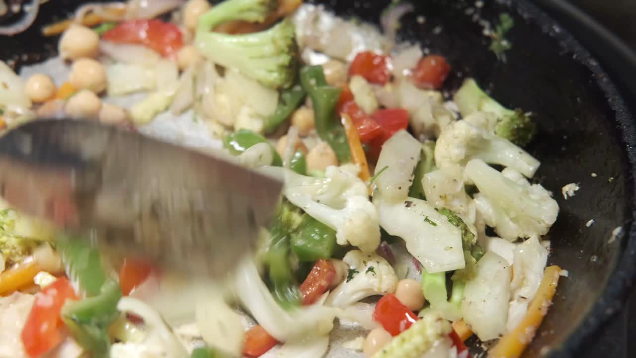 verduras fritas y salteadas