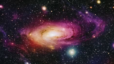 impresionante galaxia nebulosa universo viajes estrellas exploración espacial del cosmos