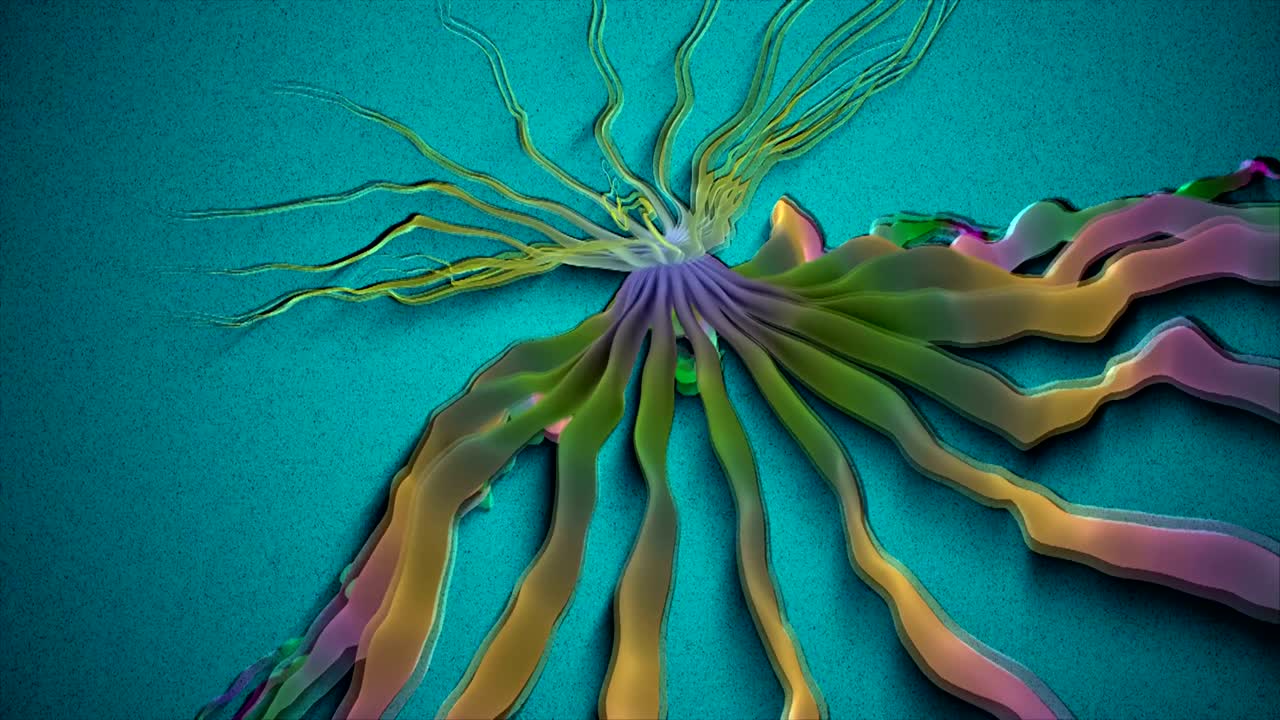 fondo abstracto forma orgánica giratoria 15