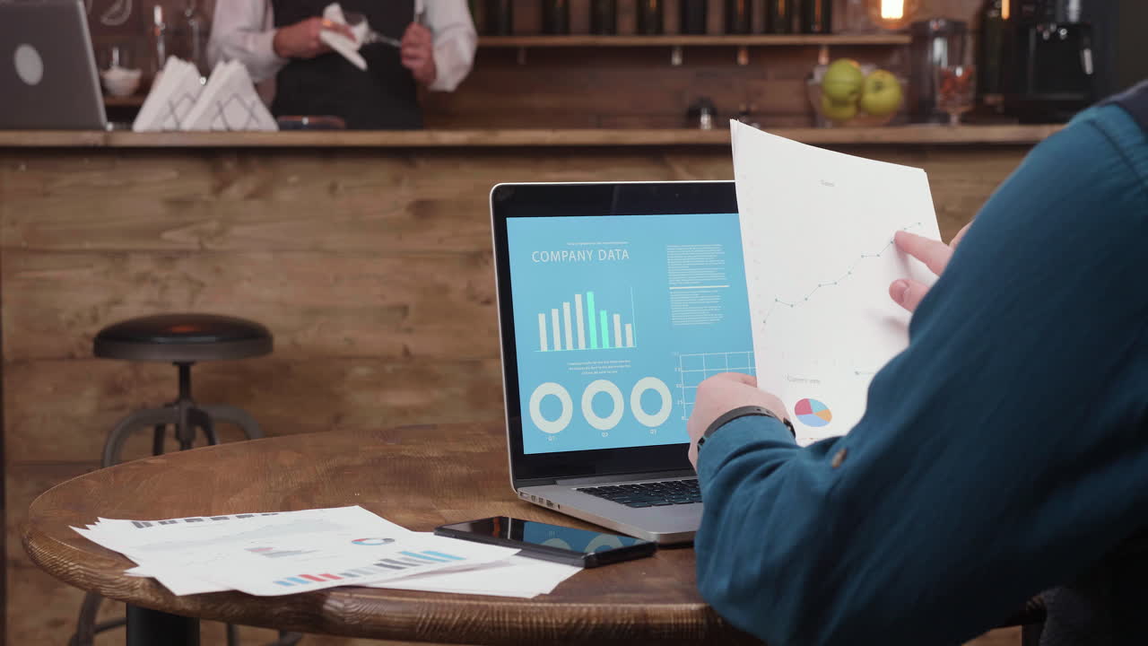 Analyse af virksomhedsdata på en cafébar
