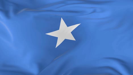 ondeando una bandera en bucle como fondo somalía