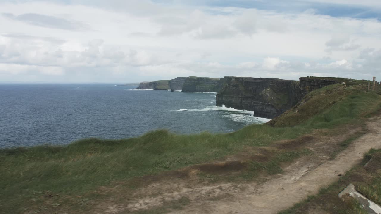 movimiento gimbal tiro de los acantilados de moher irlanda