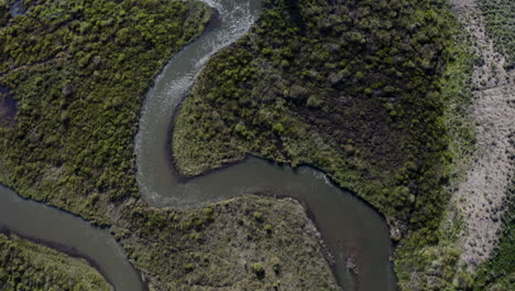 Overhead-Winding-Colorado-East-River-and-Gothic-Mountain