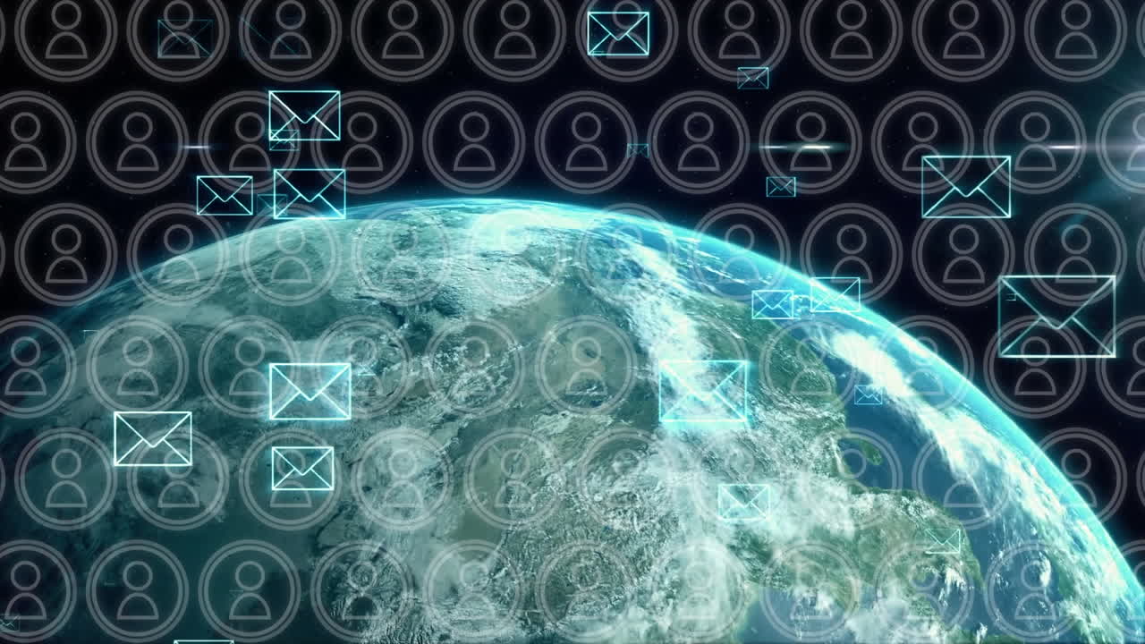 глобальная связь в социальных сетях