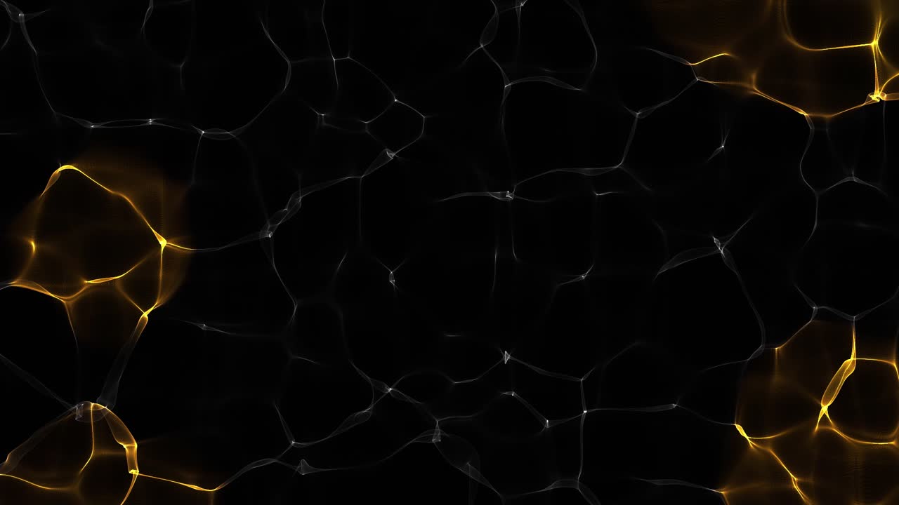 onda colorata di particelle di big data