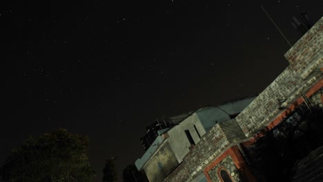 stars at night over pokhara