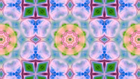 movimiento de fondo de kaleidoscopio abstractamente colorido