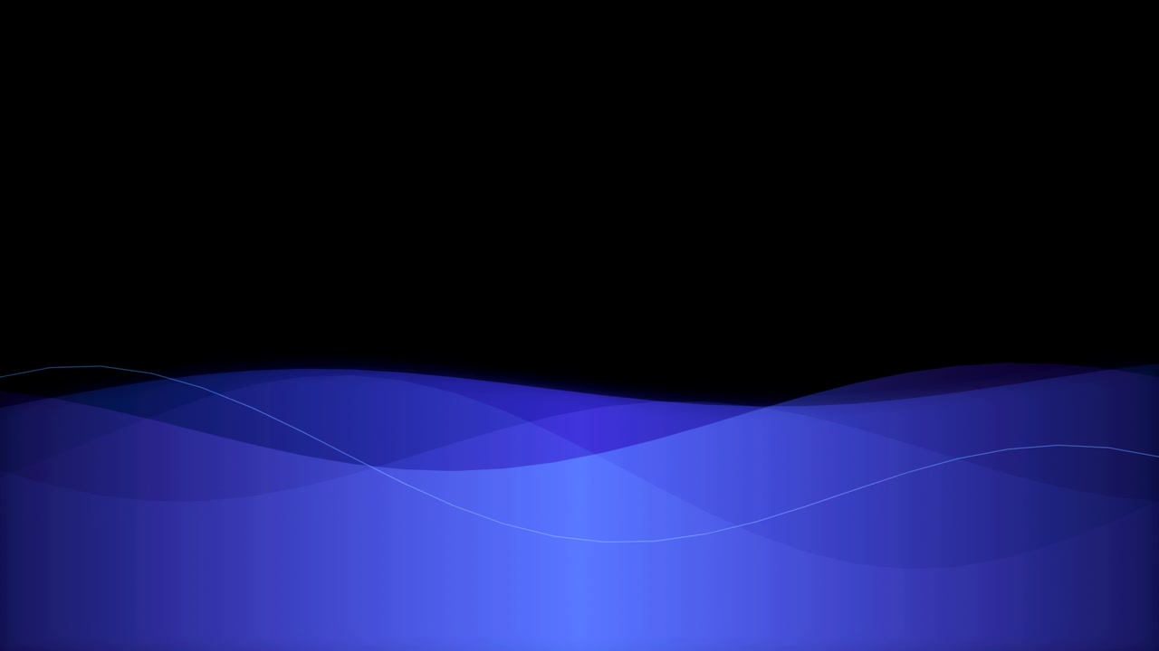 Abstract Blue Wave Motion Background