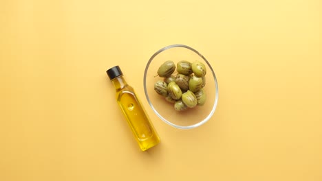 olives and olive oil