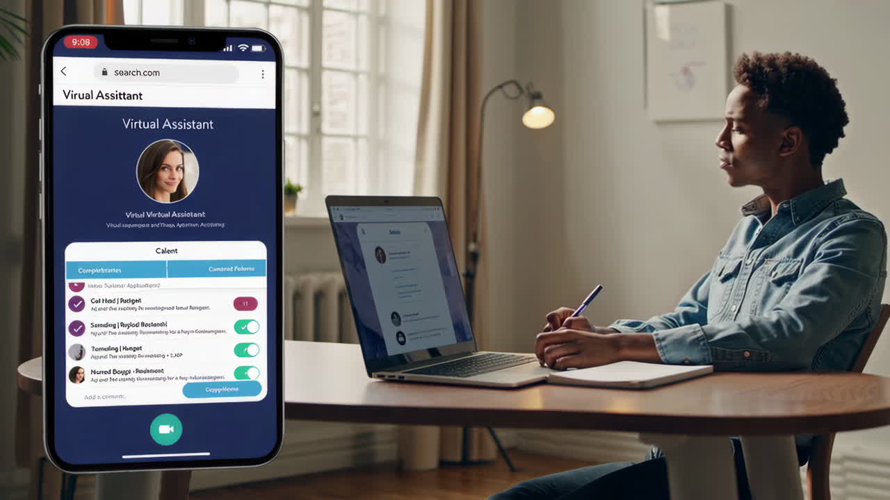 Virtual Assistant Working From Home