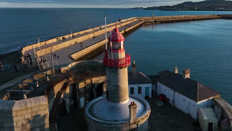 dún laoghaire harbour, dublin, ireland