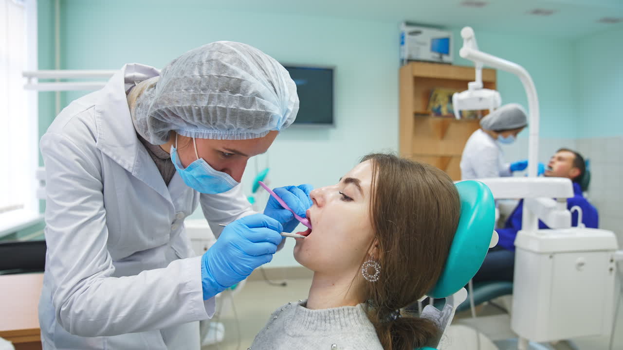 стоматологический осмотр