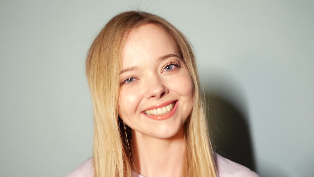 retrato de mujer sonriente