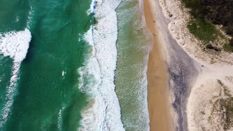 Palm-Beach,-Dron-De-La-Costa-Dorada-Uhd