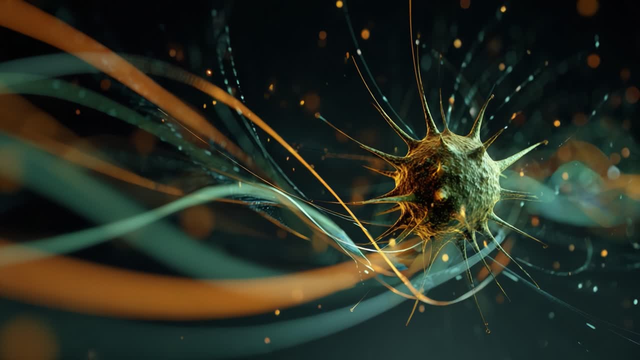 Dynamic Representation of Cellular Structures: Exploring the Intricate Movements and Vibrant Details of Microscopic Life Forms and Their Interactions in Motion