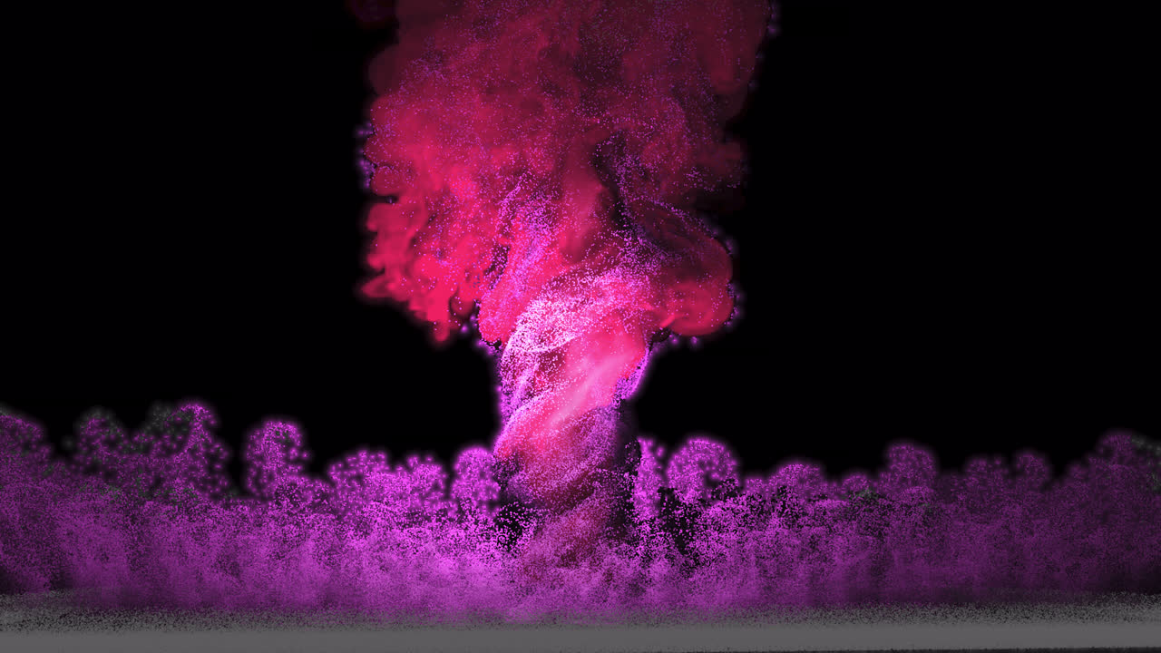 Abstract Pink and Purple Explosion