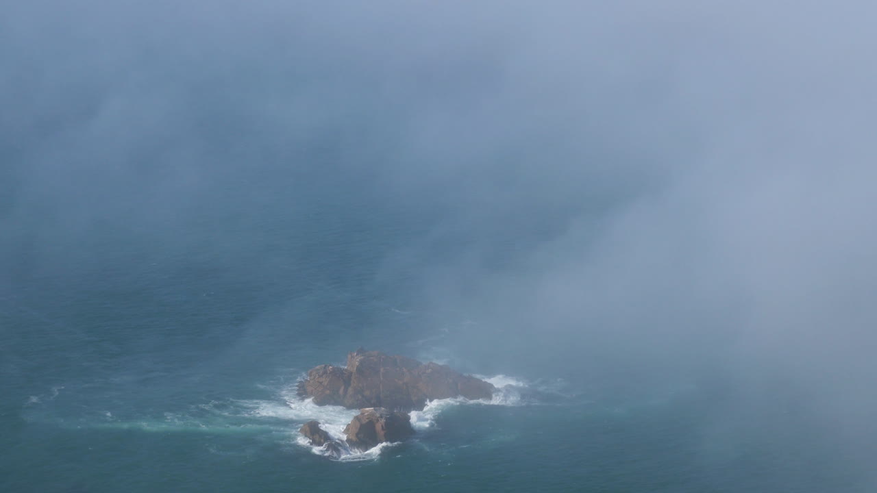 포르투갈 카보 데 로카의 대서양