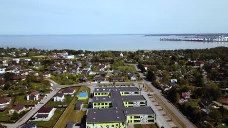 randvere school at muuga shipyard,estonia