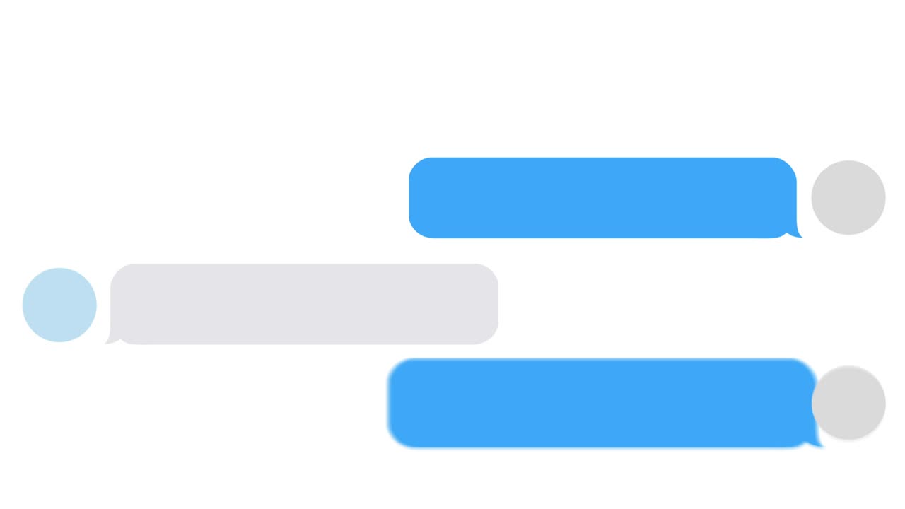 typing messages in mobile chat
