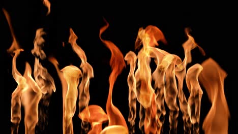 dancing flames