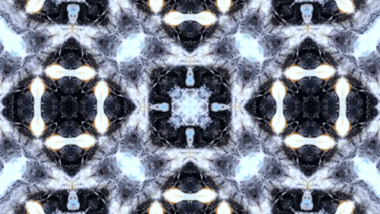 Movimento de Fundo de Caleidoscópio Abstrato Colorido
